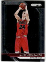 2018 Panini Prizm #110 Lauri Markkanen
