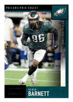 2020 Score Base Set #192 Derek Barnett