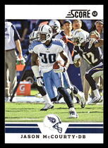 2012 Score Base Set #211 Jason Mccourty