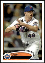 2012 Topps Base Set Series 1 #49 Jon Niese