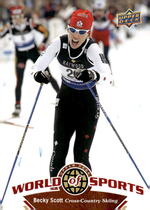 2010 Upper Deck World of Sports #235 Becky Scott