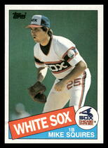 1985 Topps Base Set #543 Mike Squires