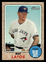 2017 Topps Heritage High Number #527 Mat Latos