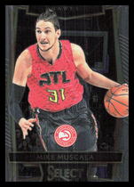 2016 Panini Select #74 Mike Muscala