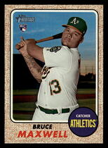 2017 Topps Heritage High Number #584 Bruce Maxwell