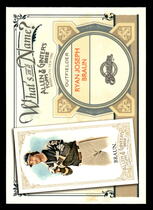 2012 Topps Allen and Ginter Whats in a Name #WIN6 Ryan Joseph Braun