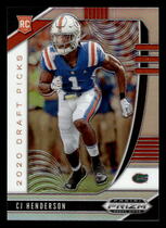 2020 Panini Prizm Draft Picks Silver Prizm #157 Cj Henderson