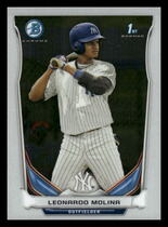 2014 Bowman Chrome Prospects #BCP20 Leonardo Molina