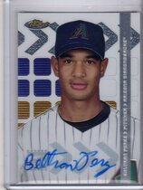 2002 Finest Base Set #105 Beltran Perez