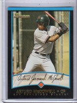 2001 Bowman Gold #221 Arturo McDowell