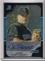 2005 Bowman Chrome #334 Jake Postlewait