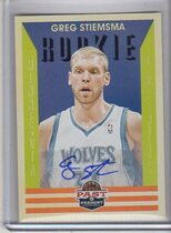 2012 Panini Past and Present Signatures #153 Greg Stiemsma