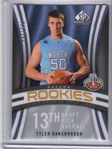 2009 SP Game Used #138 Tyler Hansbrough