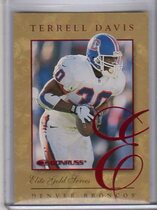 1997 Donruss Elite Gold #5 Terrell Davis
