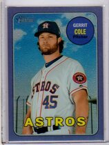 2018 Topps Heritage High Number Chrome Hot Box Refractor #THC-715 Gerrit Cole