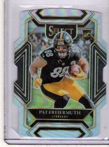 2021 Panini Select Silver Die-Cut Prizm #259 Pat Freiermuth