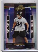 2005 Playoff Absolute Mem. #163 Dan Cody