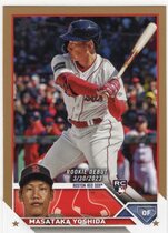 2023 Topps Update Gold #US5 Masataka Yoshida