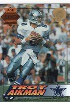 1994 Collectors Edge Pop Warner 22K Gold #41 Troy Aikman