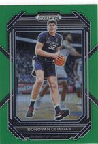 2023 Panini Prizm Draft Picks Green Prizm #48 Donovan Clingan