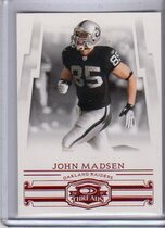 2007 Donruss Threads Retail Red #133 John Madsen