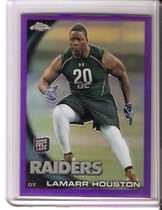 2010 Topps Chrome Purple Refractors #C204 Lamarr Houston