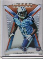 2012 Topps Platinum Rookie Die Cut #PDCKW Kendall Wright
