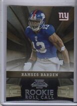 2009 Playoff Contenders Rookie Roll Call #1 Ramses Barden