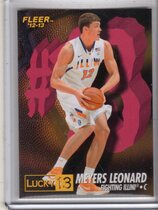 2012 Fleer Retro 96-97 Lucky 13 #1 Meyers Leonard