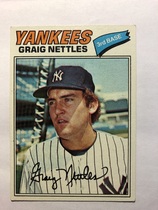 1977 Topps Base Set #20 Graig Nettles