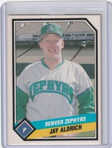 1989 CMC Denver Zephrys #1 Jay Aldrich