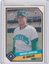 1989 CMC Denver Zephrys #9 Al Sadler