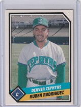 1989 CMC Denver Zephrys #18 Ruben Rodriguez