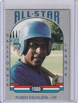 1988 Cal League California League All Stars Cal League #17 Ruben Escalera