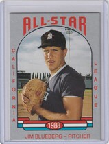 1988 Cal League California League All Stars Cal League #30 Jim Blueberg