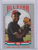 1988 Cal League California League All Stars Cal League #40 Jim Williams