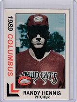 1989 Best Columbus Mudcats #9 Randy Hennis