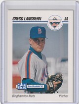 1992 SkyBox AA #29 Greg Langbehn