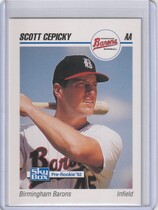 1992 SkyBox AA #39 Scott Cepicky