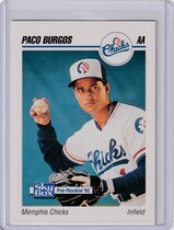 1992 SkyBox AA #180 Paco Burgos