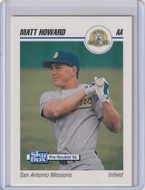 1992 SkyBox AA #247 Matt Howard