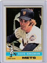 1976 Topps Base Set #40 Dave Kingman