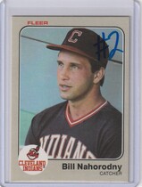 1983 Fleer Base Set #416 Bill Nahorodny