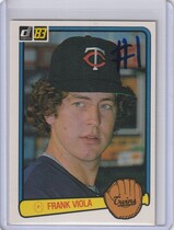 1983 Donruss Base Set #382 Frank Viola