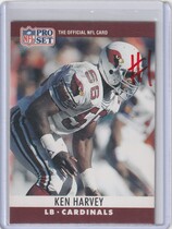 1990 Pro Set Base Set #257 Ken Harvey