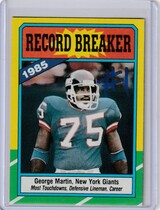 1986 Topps Base Set #5 George Martin