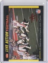 1987 Fleer Team Action #87 Super Bowl XXI