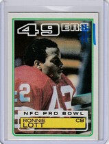 1983 Topps Base Set #168 Ronnie Lott