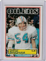 1983 Topps Base Set #274 Gregg Bingham