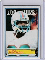 1983 Topps Base Set #317 Tony Nathan